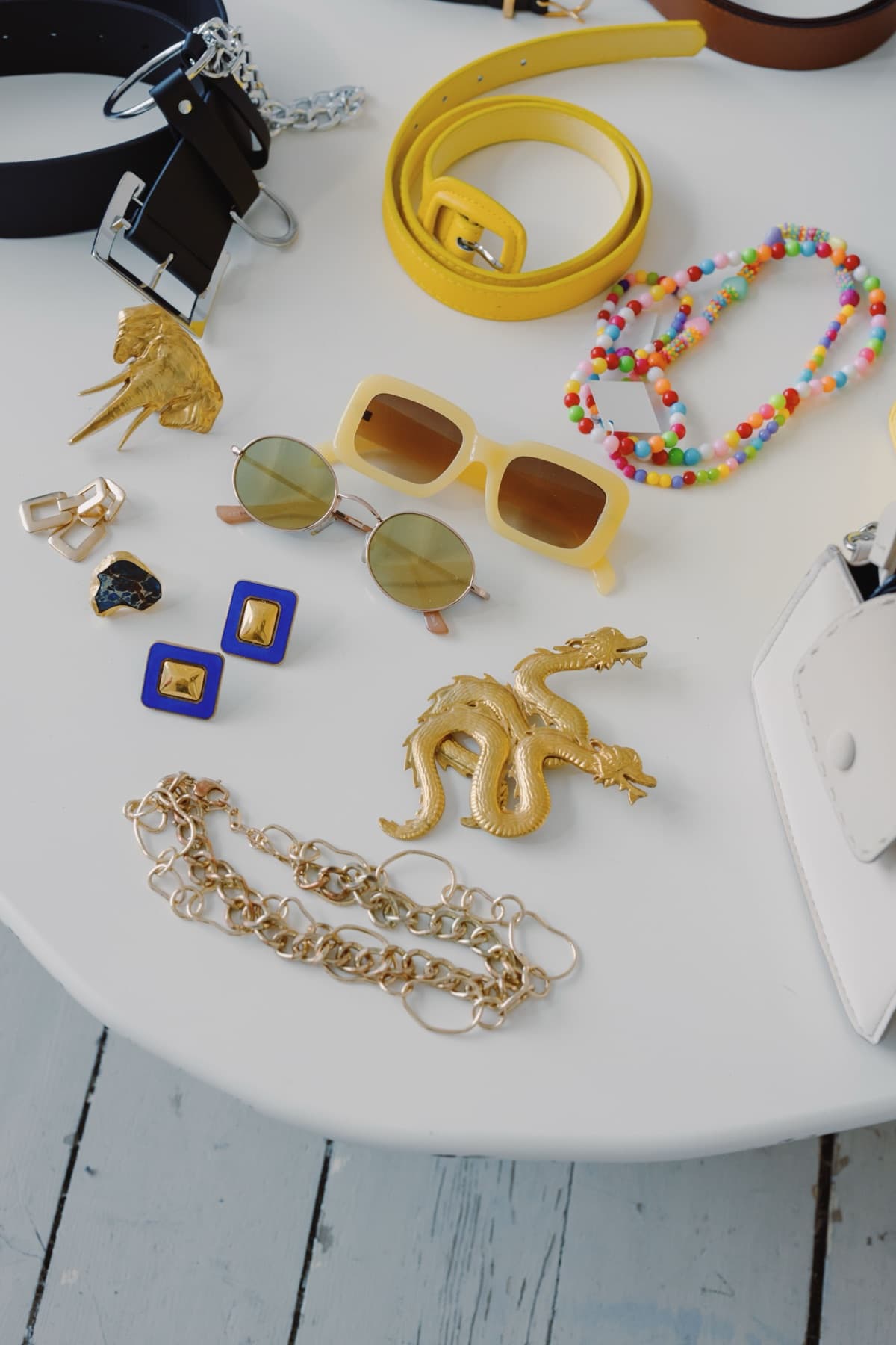 A colorful assortment of fashion accessories ready to sell